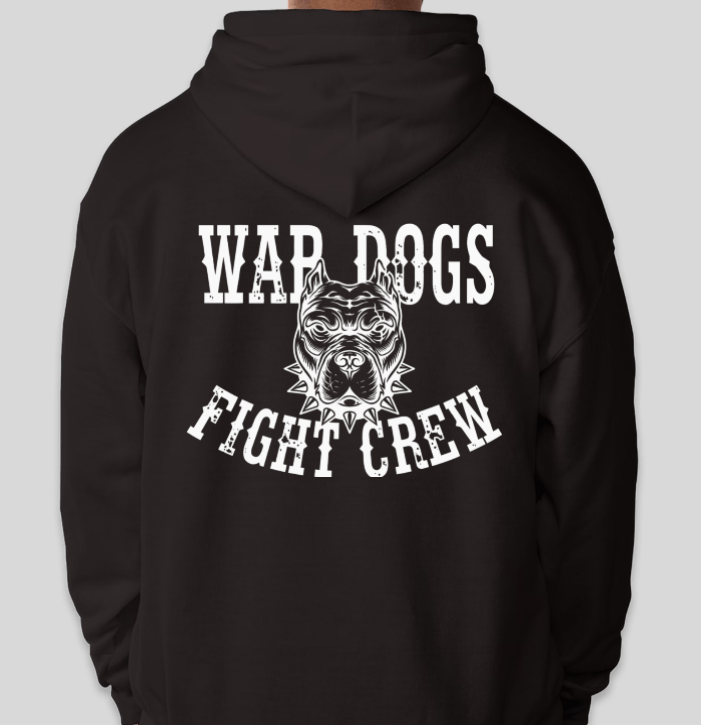 War Dogs Fight Crew Hoodies