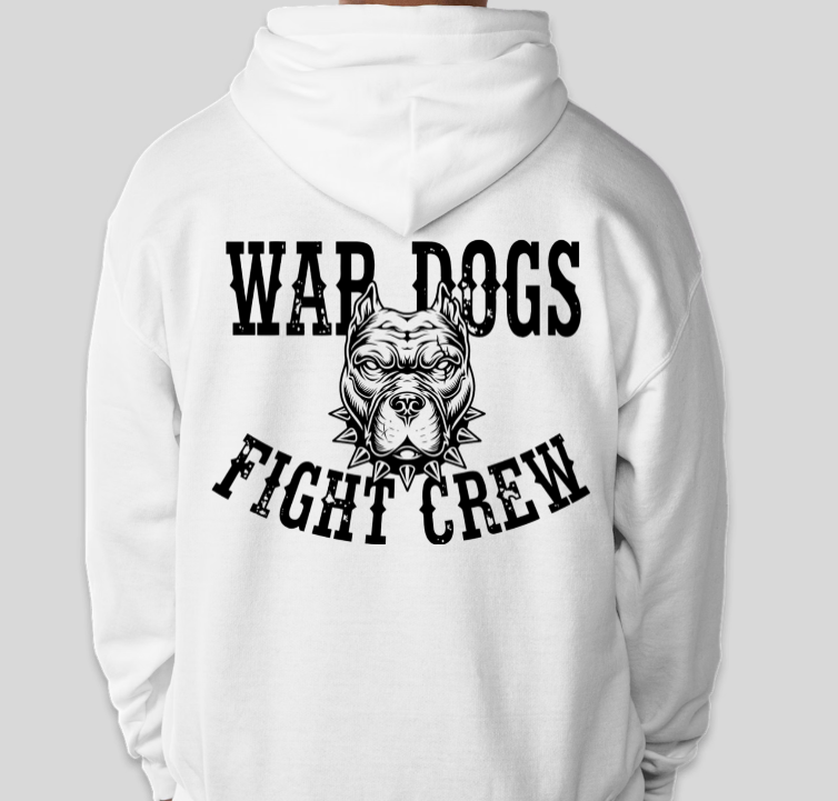 War Dogs Fight Crew Hoodies