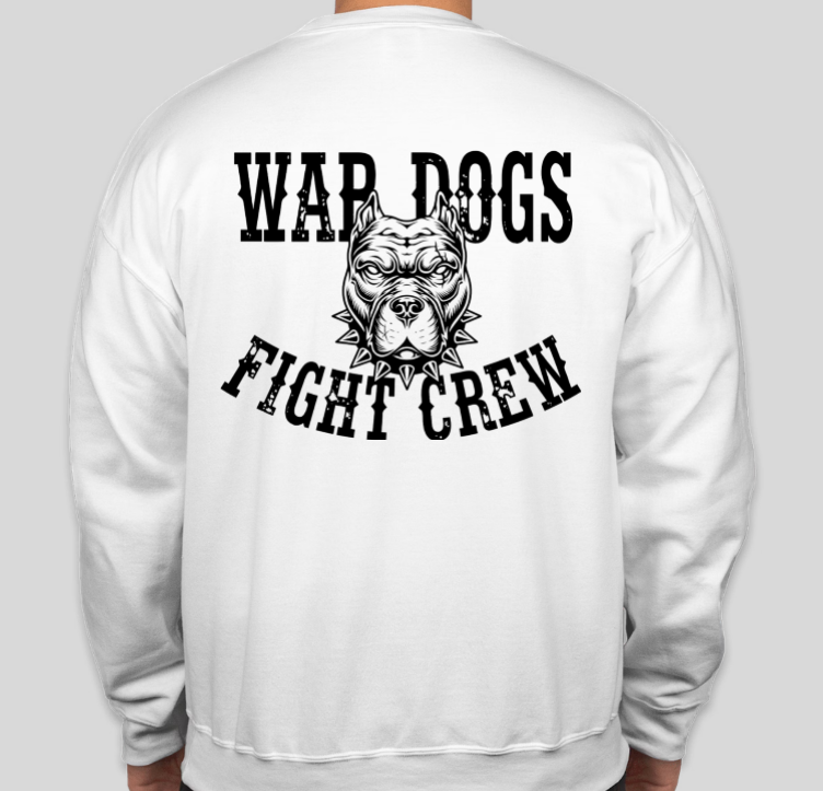 War Dogs Fight Crew Crewneck